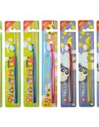 TELLO Kids 10400 periuta de dinti pentru copii Mega Soft 1 buc
