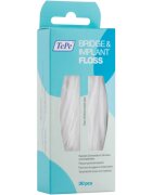 TePe Bridge & Implant Floss ata dentara speciala pentru curatarea implantelor 30 buc