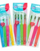 TePe Colour Compact Perii de dinți soft 4 buc