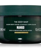 The Body Shop Mango Body Scrub peeling pentru corp cu efect revigorant cu ulei de mango 240 ml