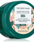 The Body Shop Shea Body Scrub exfoliant de corp cu zahăr unt de shea 50 ml