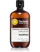 The Doctor Ginger + Caffeine Stimulating sampon de întărire pentru părul subtiat cu tendința de a cădea cu cafeina 355 ml