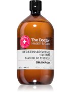 The Doctor Keratin + Arginine + Biotin Maximum Energy Sampon cu keratina pentru intarire si stralucire 946 ml