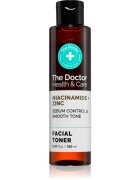 The Doctor Niacinamide + Zinc Sebum Control & Smooth Tone tonic pentru curățare cu efect de matifiere 150 ml