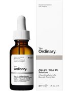 The Ordinary Aloe 2% + NAG 2% Solution ser calmant impotriva acneei 30 ml