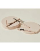 thim Artist Touch Brow Duo creion dermatograf cu două capete pentru sprâncene cu pensula culoare 01 Cocoa Brown 0.6 g