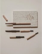 thim Artist Touch Brow Duo creion dermatograf cu două capete pentru sprâncene cu pensula culoare 01 Cocoa Brown 0.6 g