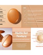 TIRTIR Mask Fit AI Filter Cushion burete cu machiaj de lungă durată cu efect matifiant culoare 24N Latte 18 g