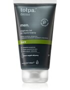 Tołpa Dermo Men Pure Gel facial de curatare cu cărbune activ 150 ml