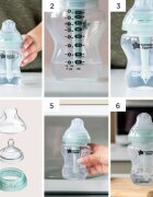 Tommee Tippee Advanced Anti-Colic tetină pentru biberon Medium Flow 3m+ 2 buc