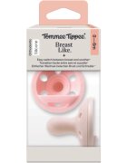 Tommee Tippee Breast-like 0-6 m suzetă Girl 2 buc