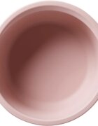 Tommee Tippee EasiStick™ Silicone Bowl & Spoon bol din silicon cu ventuză 4m+ Pink 1 buc