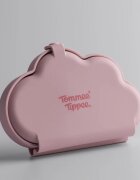 Tommee Tippee EasiStick™ Silicone Foldable Plate caserolă de mâncare 4m+ Pink 1 buc