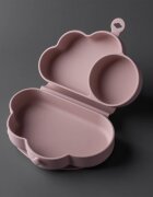 Tommee Tippee EasiStick™ Silicone Foldable Plate caserolă de mâncare 4m+ Pink 1 buc