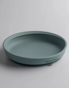 Tommee Tippee EasiStick™ Silicone Weaning Plate farfurie cu ventuză 4m+ Green 1 buc
