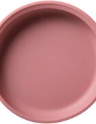 Tommee Tippee EasiStick™ Silicone Weaning Plate farfurie cu ventuză 4m+ Pink 1 buc