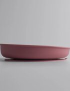 Tommee Tippee EasiStick™ Silicone Weaning Plate farfurie cu ventuză 4m+ Pink 1 buc