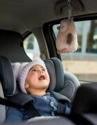 Tommee Tippee Grofriend Ollie the Owl jucărie suspendabilă contrastantă cu melodie 1 buc