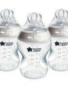 Tommee Tippee Natural Start Anti-Colic biberon auto-sterilizant Slow Flow 0m+ 3x260 ml