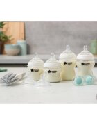 Tommee Tippee Natural Start Anti-Colic set pentru bebeluși cu autosterilizare 0 m+ White