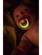 Tommee Tippee NightGlow Soother 18-36m suzetă Boy 2 buc