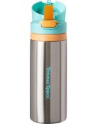 Tommee Tippee On The Go sticlă termos din oțel inoxidabil cu suzetă din silicon 24m+ 500 ml