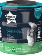 Tommee Tippee Twist & Click casetă de rezervă 3 buc