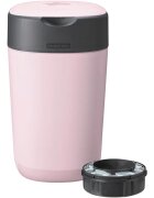 Tommee Tippee Twist & Click Pink coș pentru scutece + casetă pentru coș 1 buc