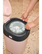 Tommee Tippee Twist & Click Pink coș pentru scutece + casetă pentru coș 1 buc