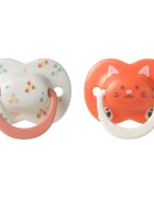 Tommee Tippee Ultimate Fit 18-36m suzetă Girl 2 buc