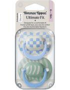 Tommee Tippee Ultimate Fit 6-18m suzetă Boy 2 buc