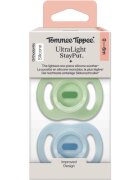 Tommee Tippee Ultra Light Stay Put 0-6 m suzetă Boy 2 buc