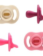 Tommee Tippee Ultra Light Stay Put 6-18 m suzetă Girl 4 buc