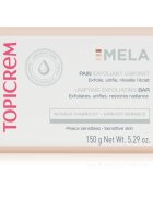Topicrem MELA Unifying Exfoliating Bar sapun pentru curatare cu efect de exfoliere pentru față și corp 150 g
