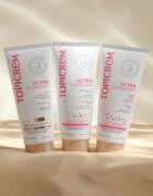 Topicrem UH BODY Ultra-Moisturizing Pearly Body lapte de corp piele sensibilă stralucire de perla 200 ml