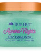 Tree Hut Shea Sugar Scrub Aurora Nights exfoliant din zahar unt de shea 510 g