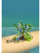 Tree Hut Shea Sugar Scrub Blue Musk exfoliant de corp cu zahăr 510 g