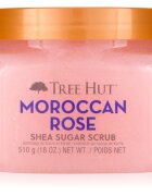 Tree Hut Shea Sugar Scrub Moroccan Rose exfoliant din zahar unt de shea 510 g