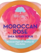 Tree Hut Shea Sugar Scrub Moroccan Rose exfoliant din zahar unt de shea 510 g