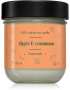 Tropicandle Apple & Cinnamon lumânare parfumată 170 ml
