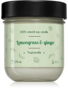 Tropicandle Lemongrass & Ginger lumânare parfumată 170 ml