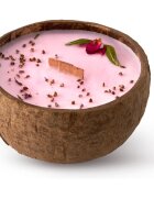 Tropicandle Plum Rose & Patchouli lumânare parfumată cu fitil din lemn 350 ml