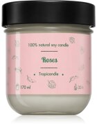 Tropicandle Roses lumânare parfumată 170 ml