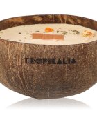 Tropicandle Sandalwood & Tangerine lumânare parfumată cu fitil din lemn 350 ml