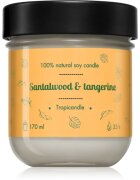 Tropicandle Santalwood & Tangerine lumânare parfumată 170 ml