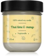 Tropicandle Thai Lime & Mango lumânare parfumată 170 ml