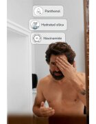 true men skin care Daily face wash with gentle scrubs gel exfoliant de curatare pentru barbati 200 ml