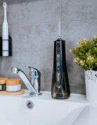 TrueLife AquaFloss Compact L100 Black dus bucal 1 buc