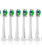 TrueLife SonicBrush Compact White Standard capete de schimb pentru periuta de dinti SonicBrush Compact-series White 8 buc
