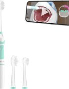 TrueLife SonicBrush Kid G baterie perie de dinti pentru copii + 2 capete de schimb 1 buc